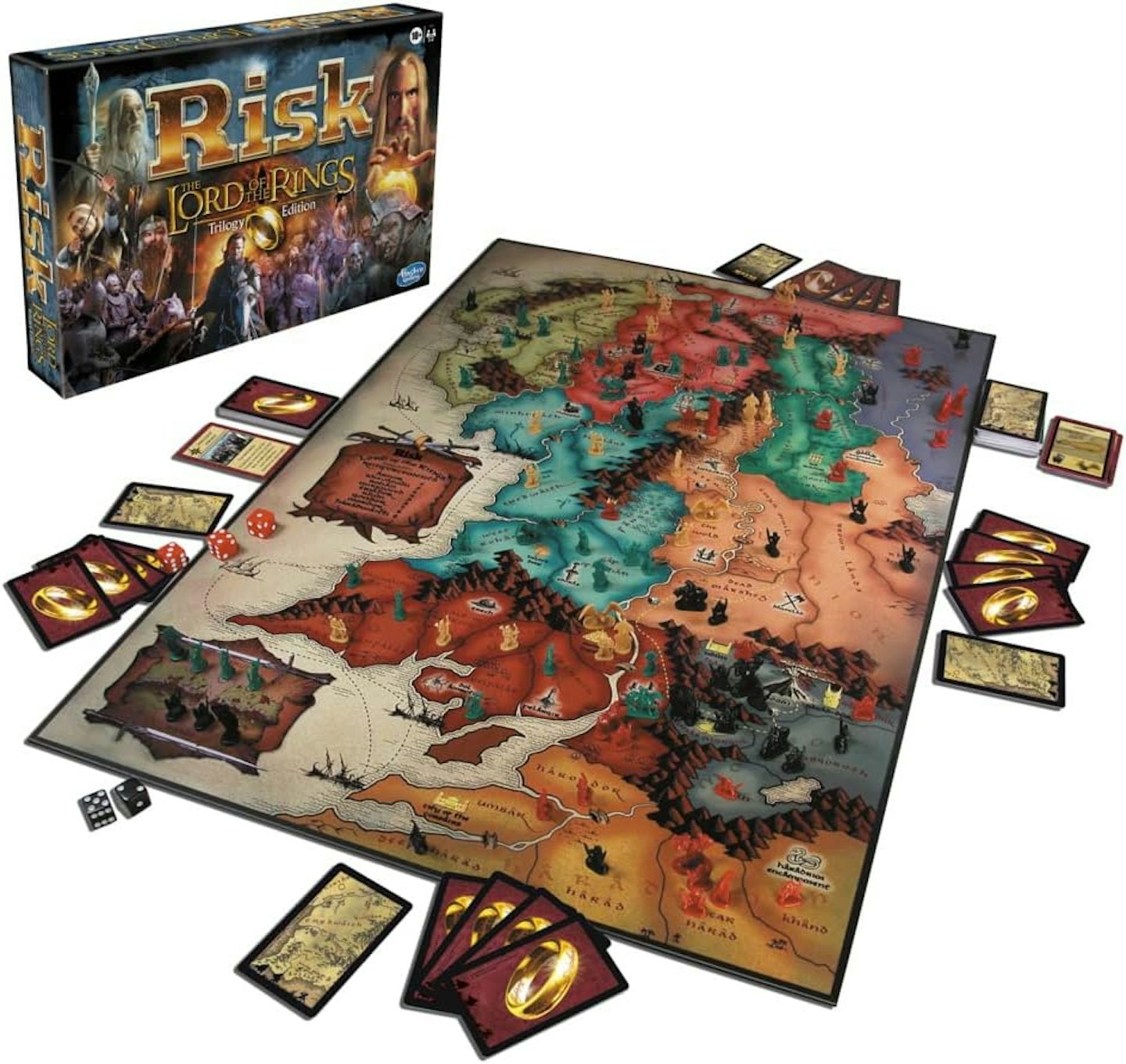 Risk board game The Lord of the Rings edition