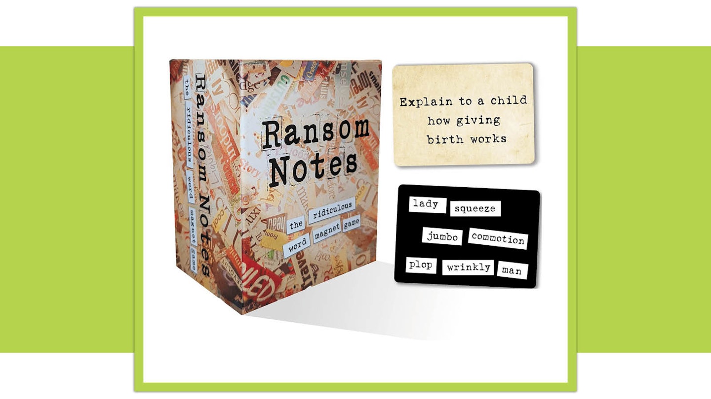 Ransom Notes board game box
