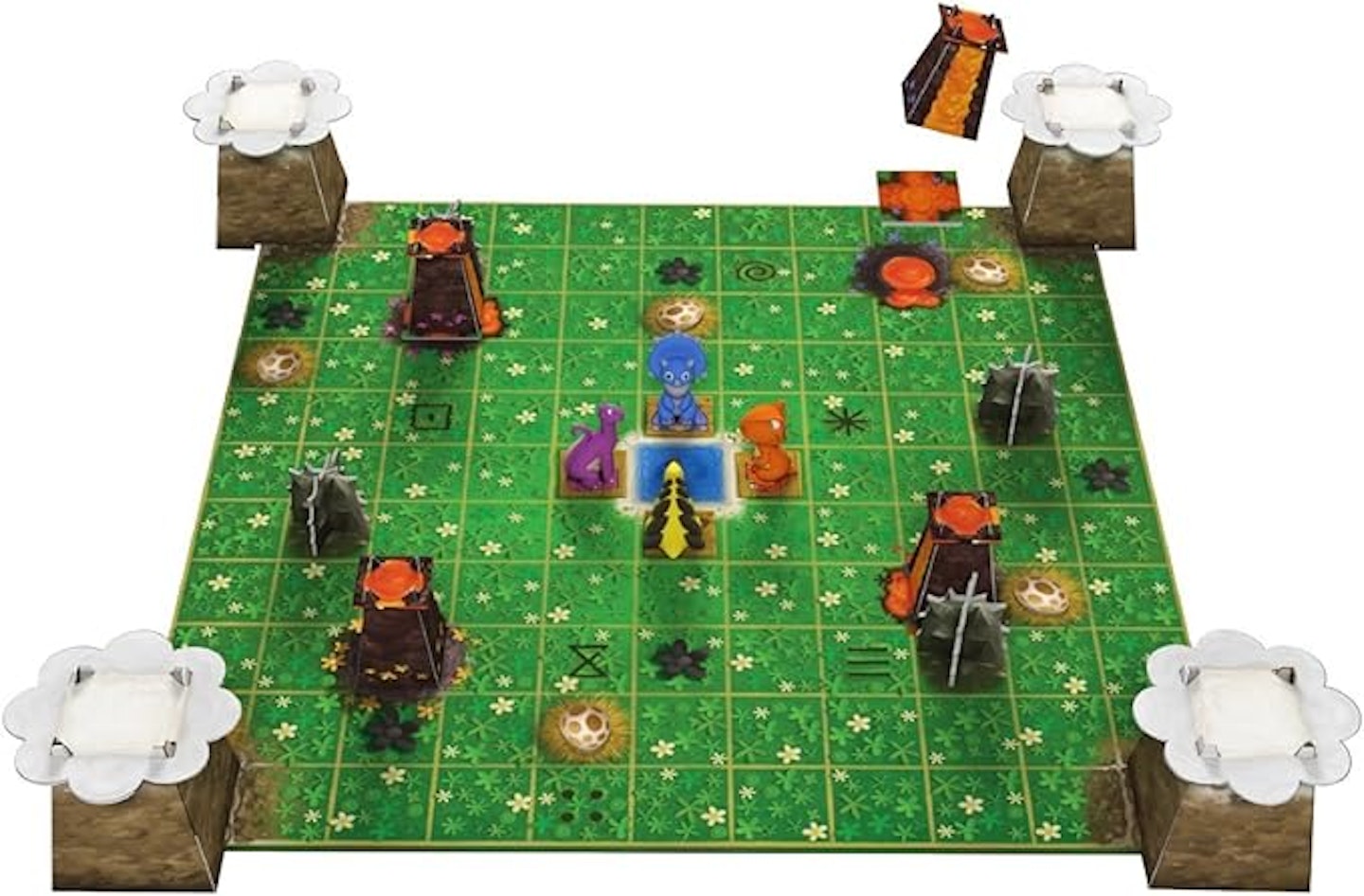 SOS Dino board game contents