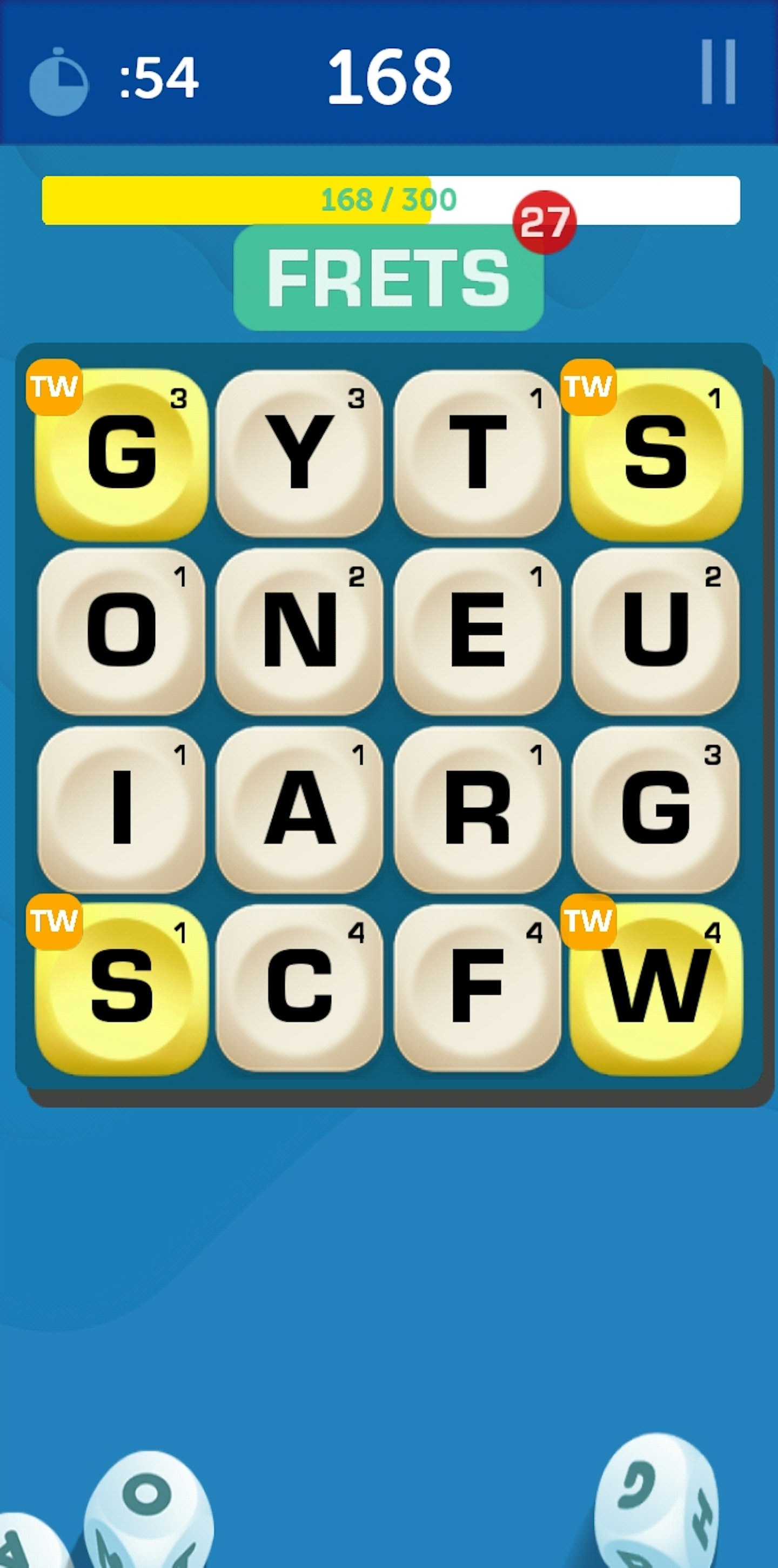 Boggle With Friends game image