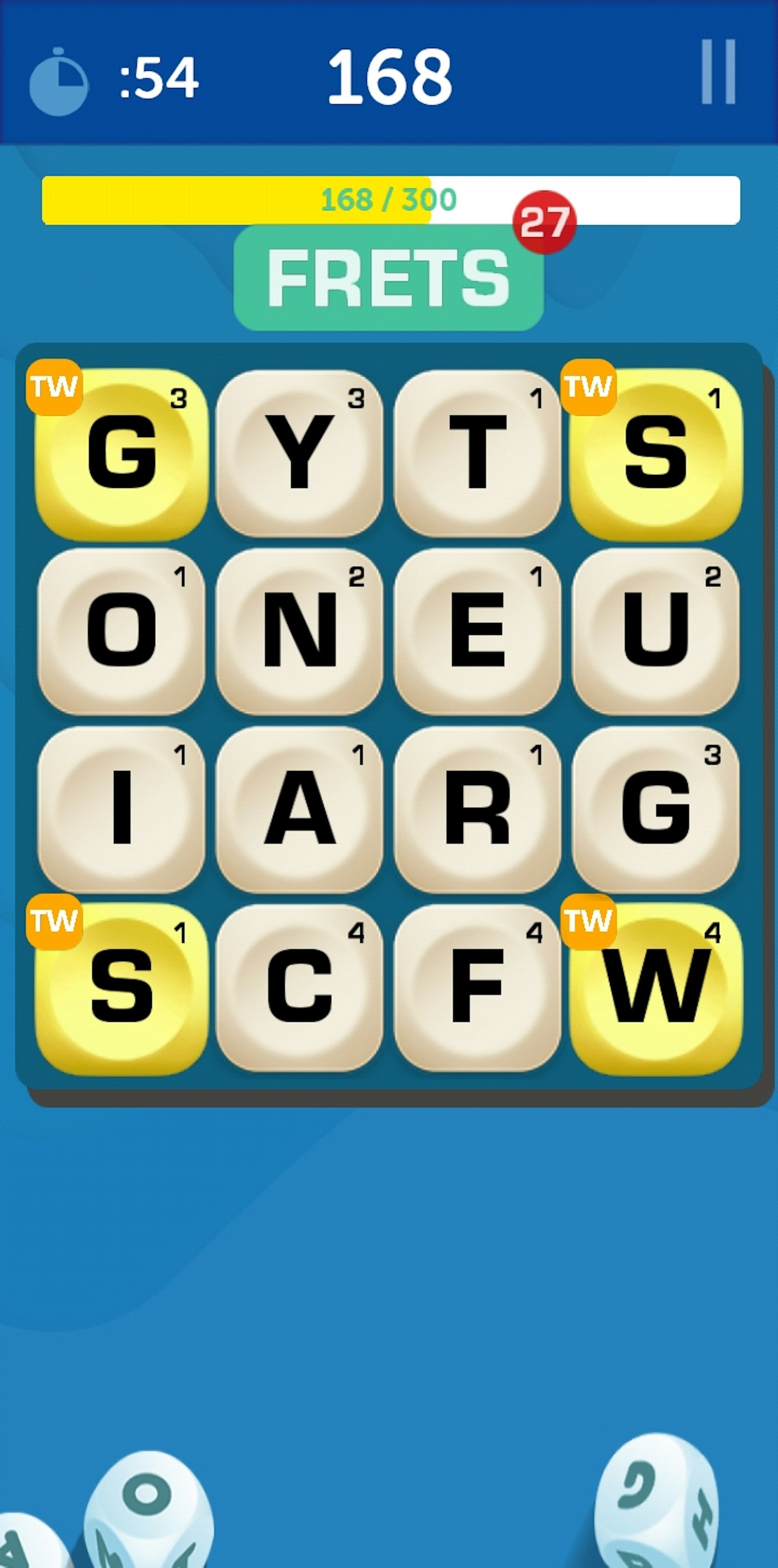 Boggle With Friends game image