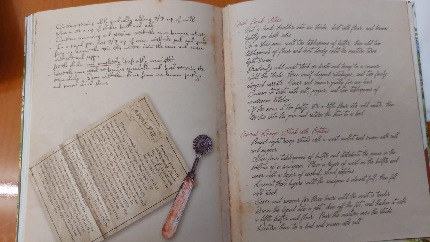 Jane Austen Escape Room Book page