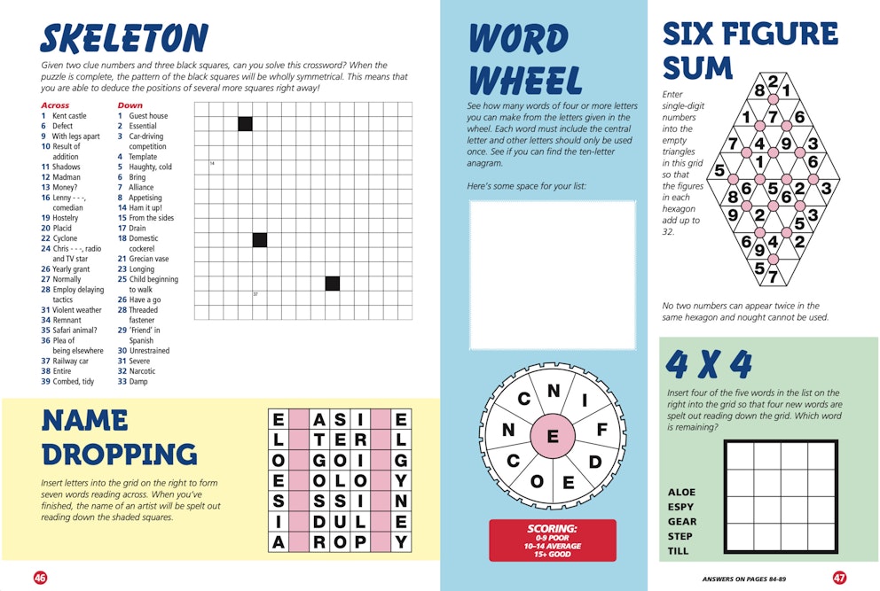 New Look For Take a Break Puzzle Selection