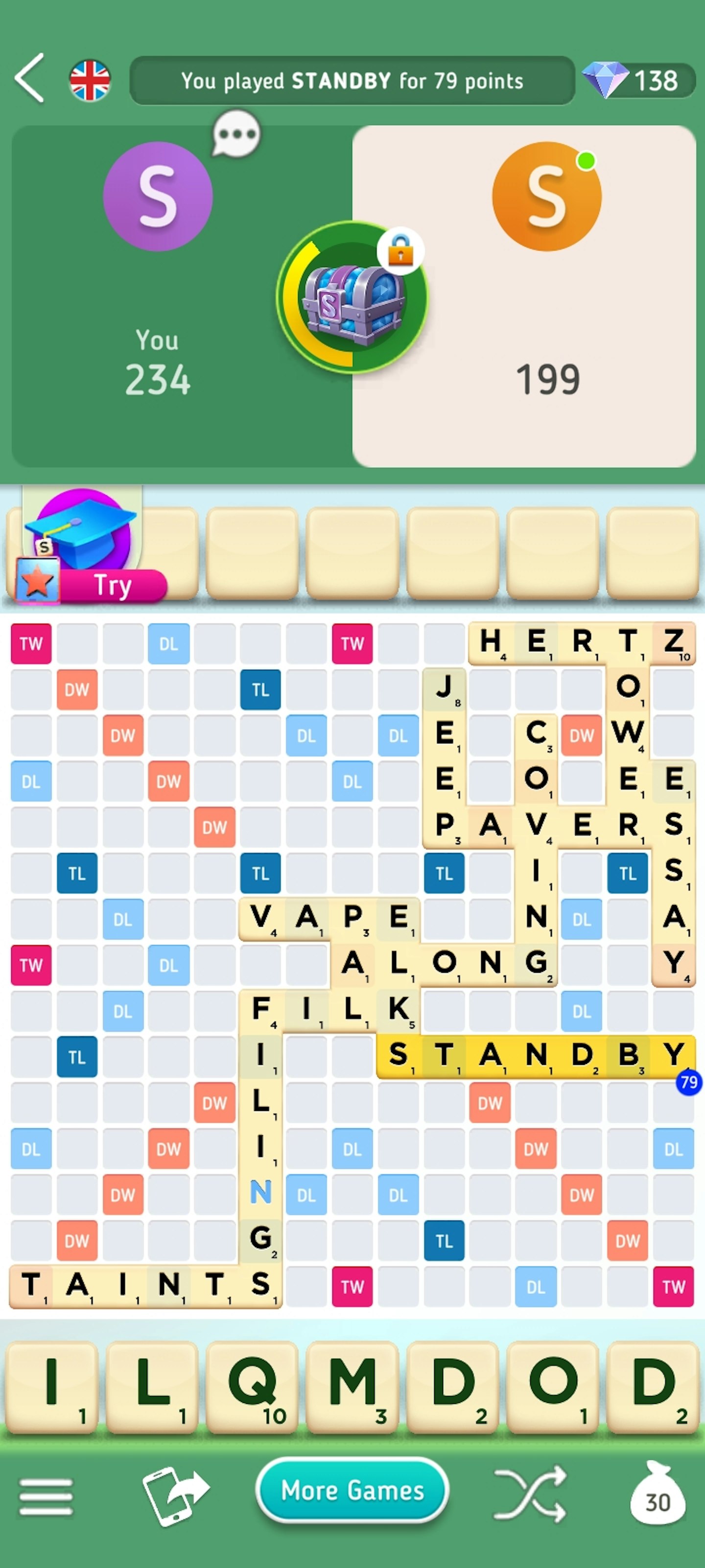 Scrabble Go game image