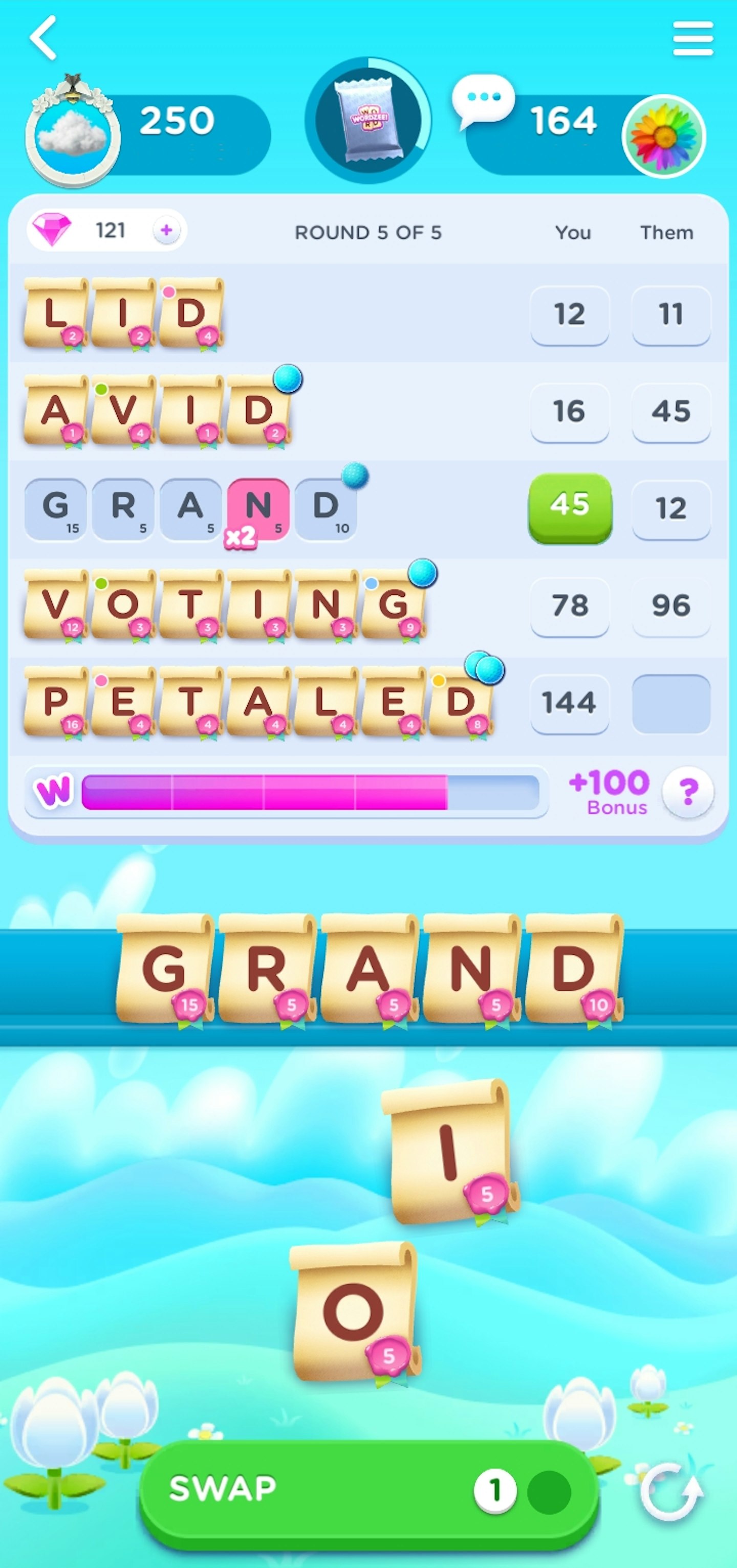 Wordzee game image