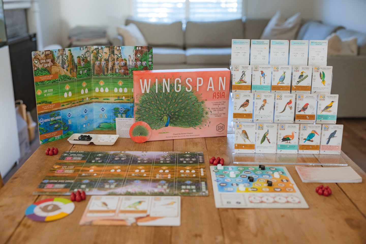 Wingspan Asia board game