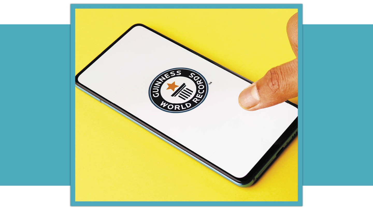 Guinness World Records on phone