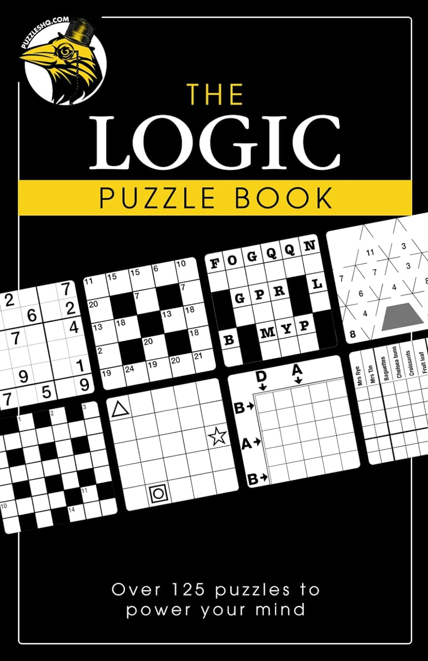 Logic Puzzle Book - Puzzles HQ