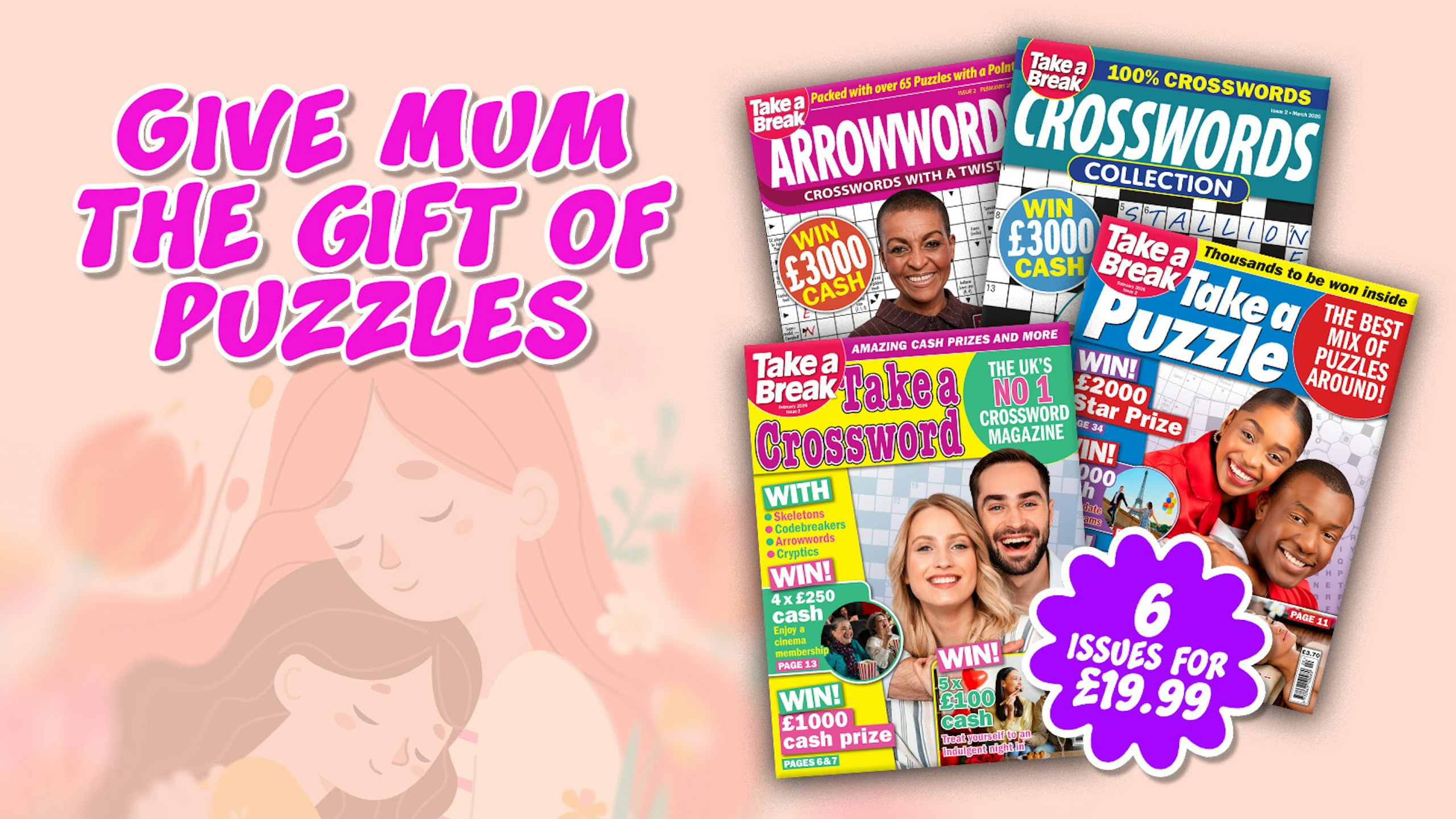 Give mum the gift of puzzles