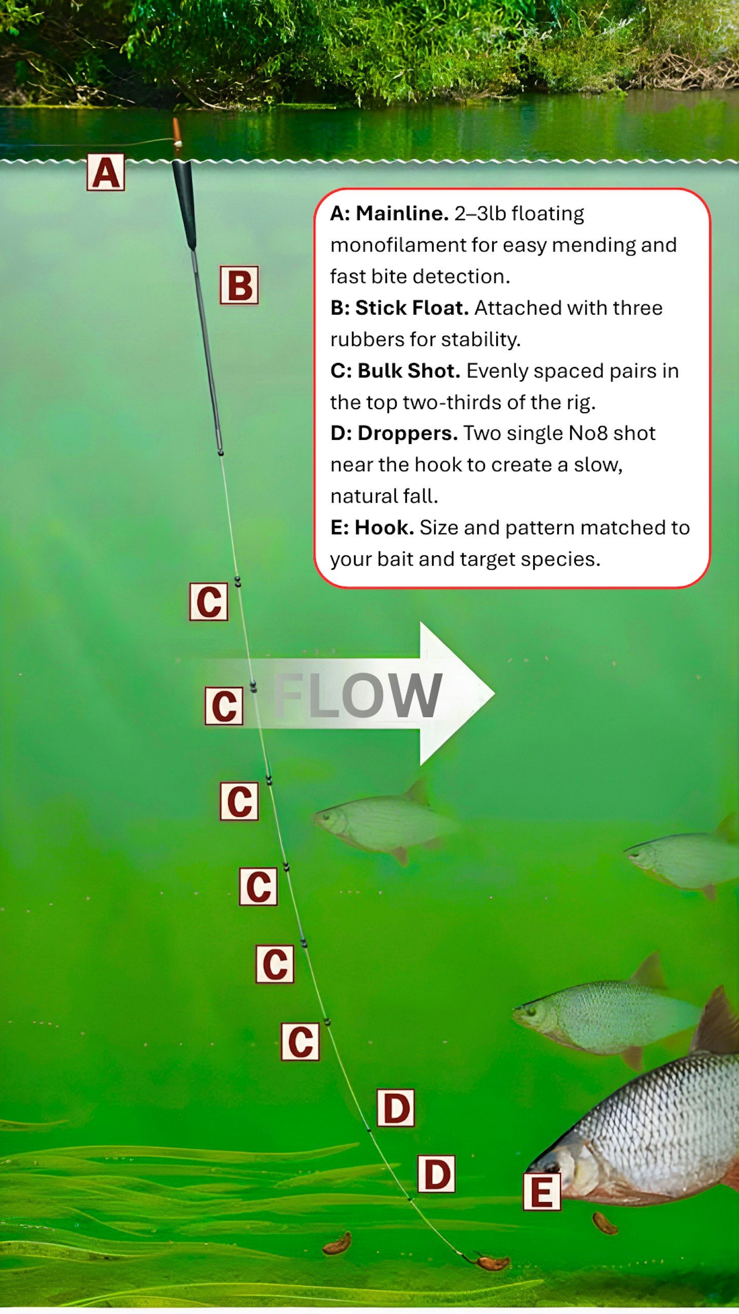 How to tie a stickfloat rig | Angling Times