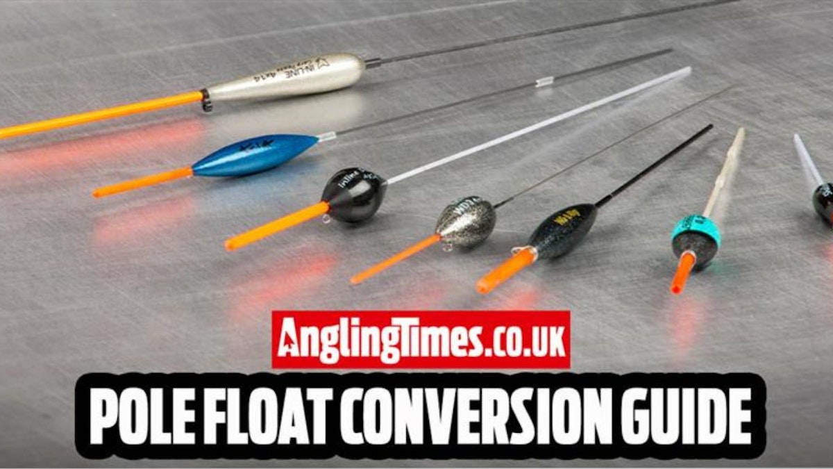 Float Pattern Differences Pole float conversion chart | Angling Times