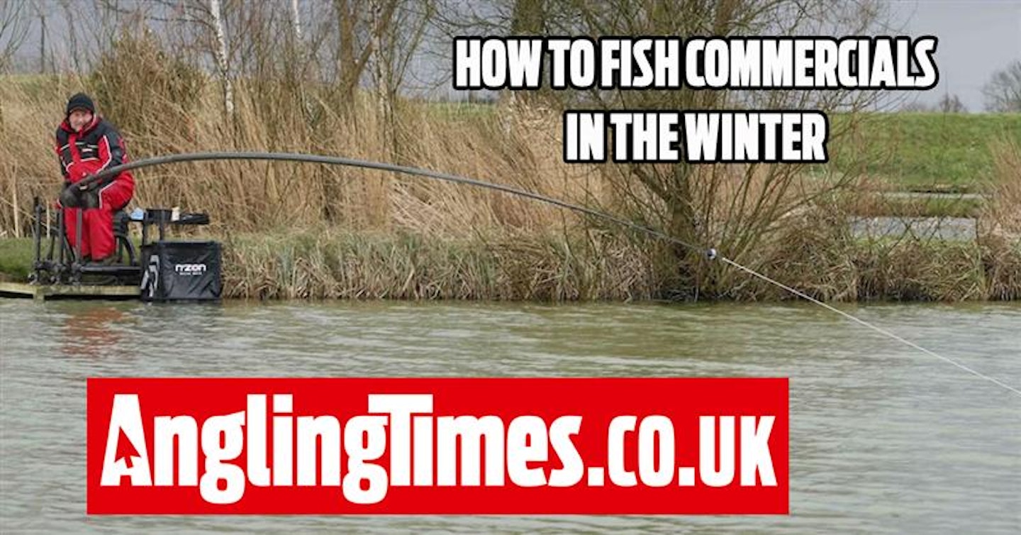 How to fish commercials in the winter