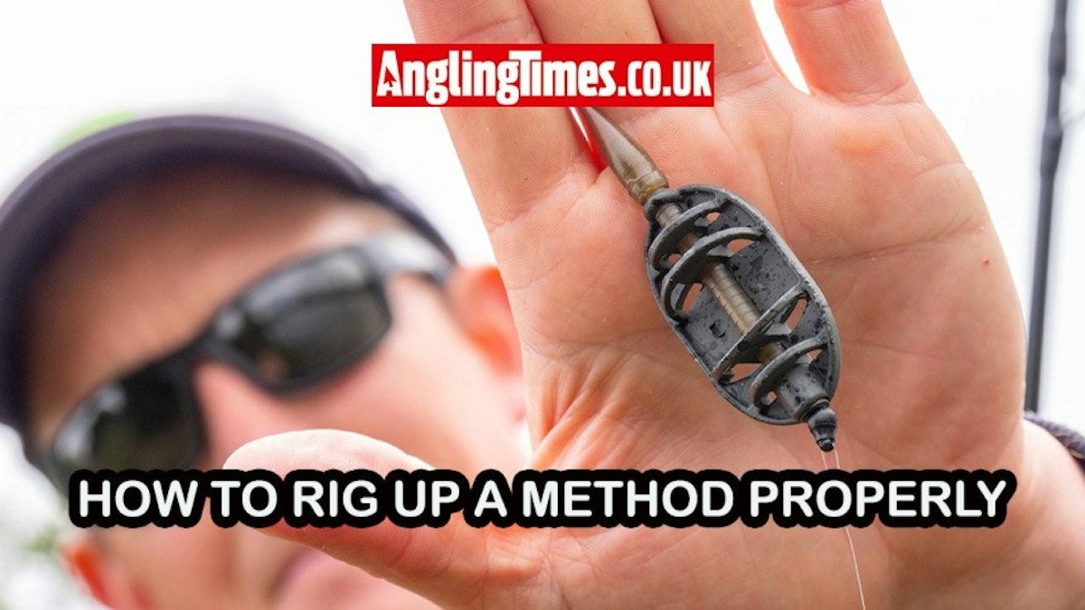 Single Point Rig Up How to rig up a method feeder | Angling Times