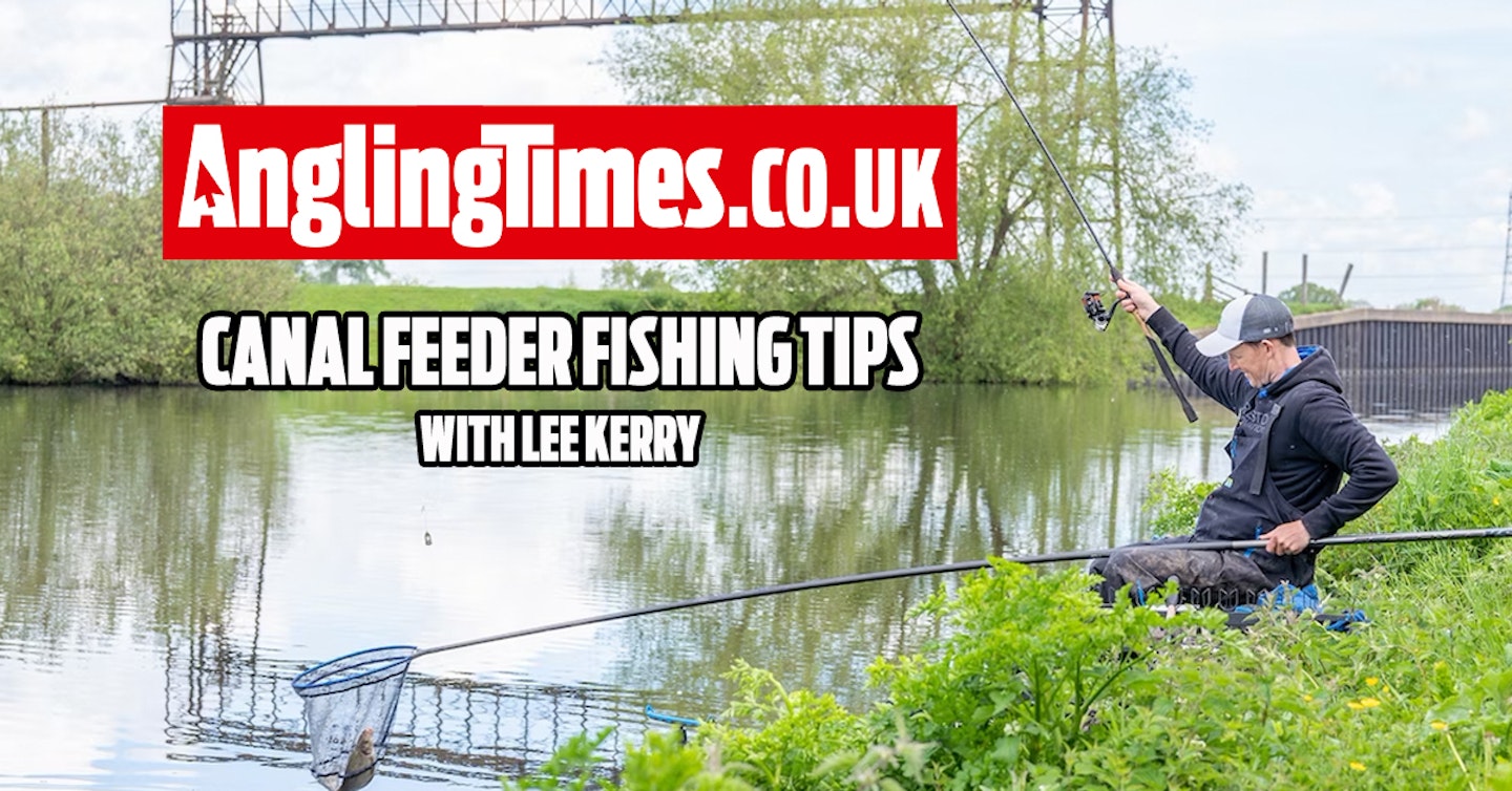 Feeder fishing tactics for your local canal – Lee Kerry