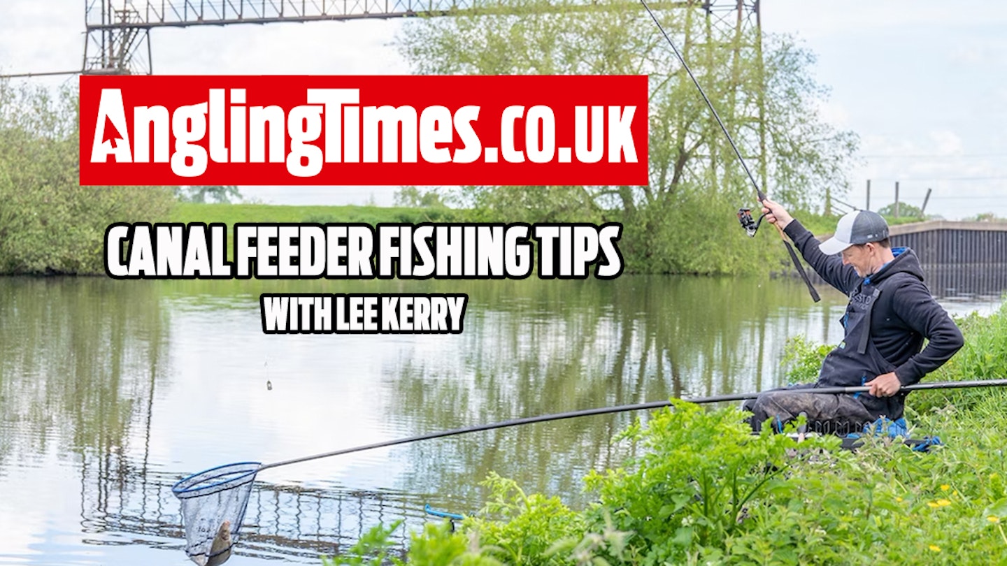 Feeder fishing tactics for your local canal – Lee Kerry