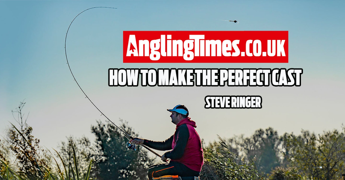 How to make the perfect cast every time when feeder fishing - Steve Ringer