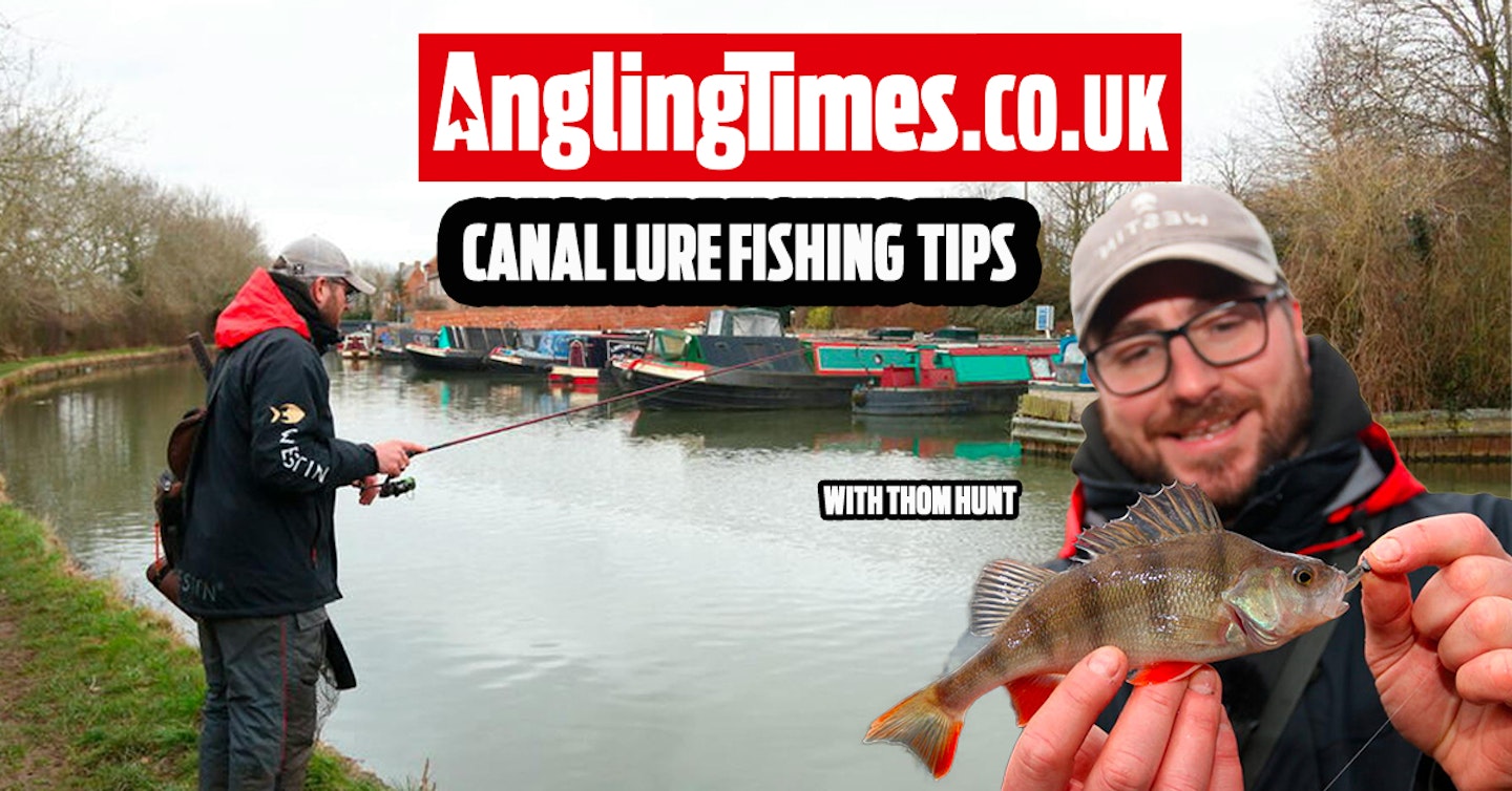 How to fish with light lures on the canal