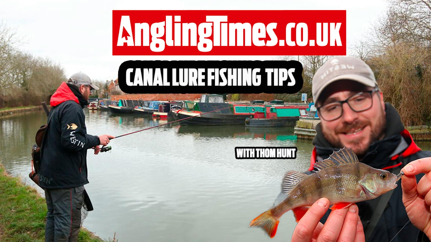 How to fish with light lures on the canal
