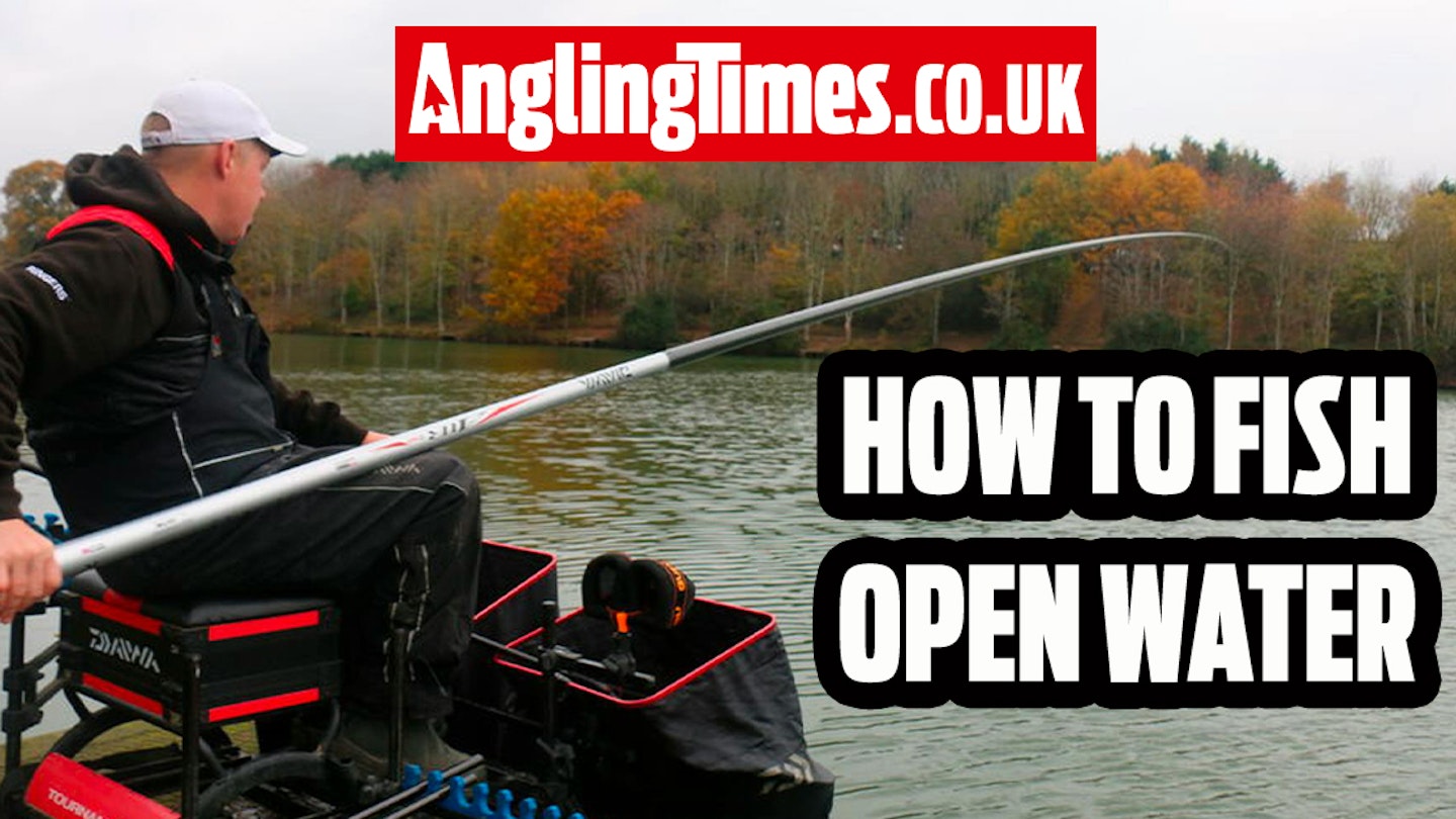 5 Tips for fishing open water swims in a match