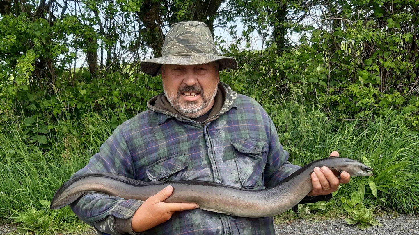 Huge eel is venue record