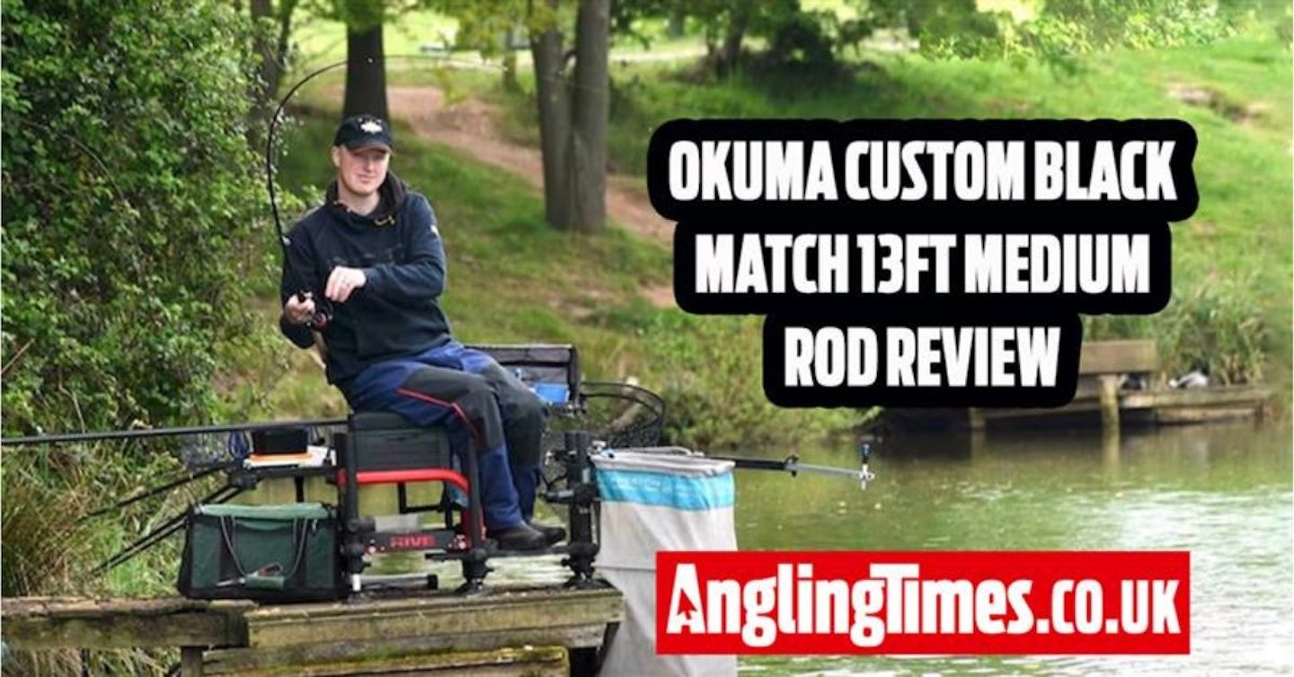Okuma Custom Black Match 13ft Medium rod review
