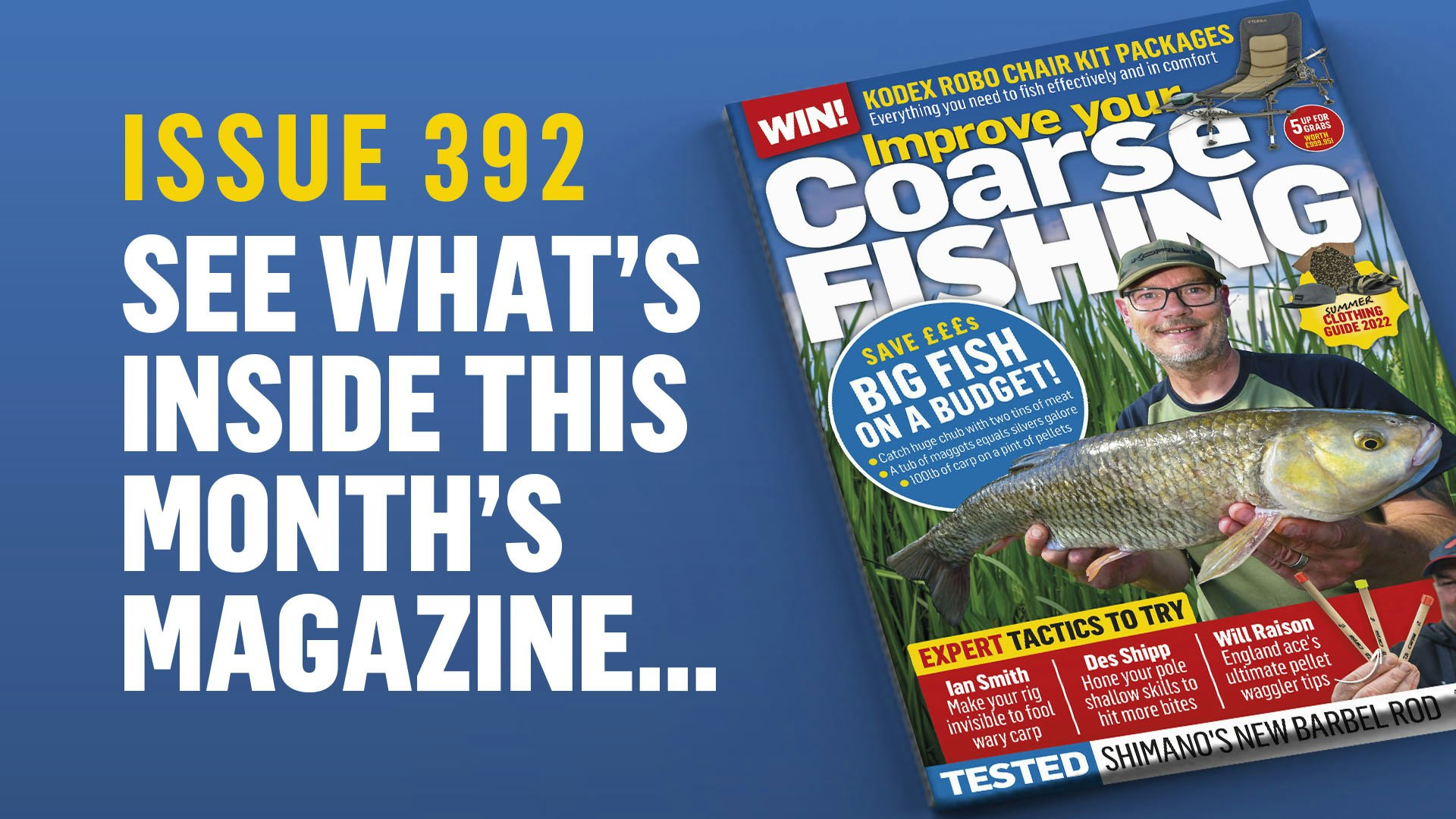 Improve Your Coarse Fishing issue 392
