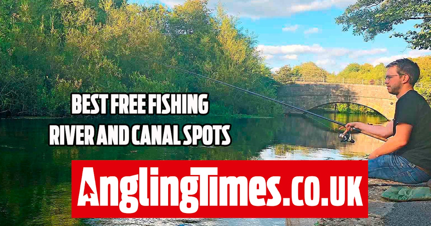 10 Great free fishing river and canals
