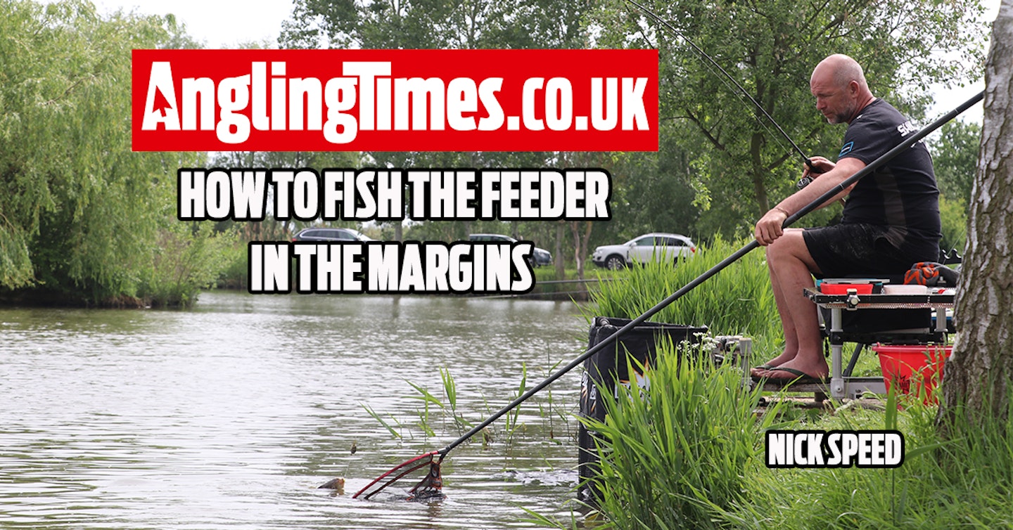 How to fish a feeder in the margins - Nick Speed