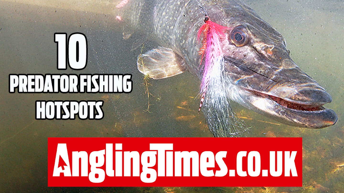 10 Great spots for predator fishing