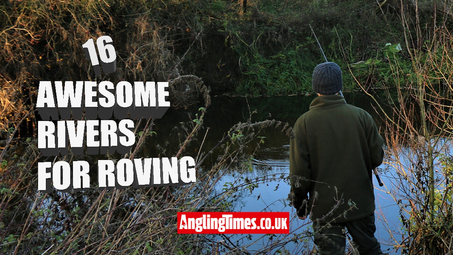 16 Great river stretches for roving | Angling Times