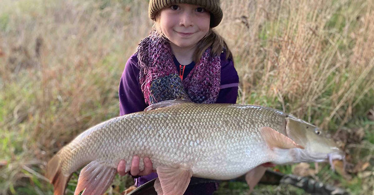 Eightyearold barbel angler banks mega Yorkshire double Angling Times