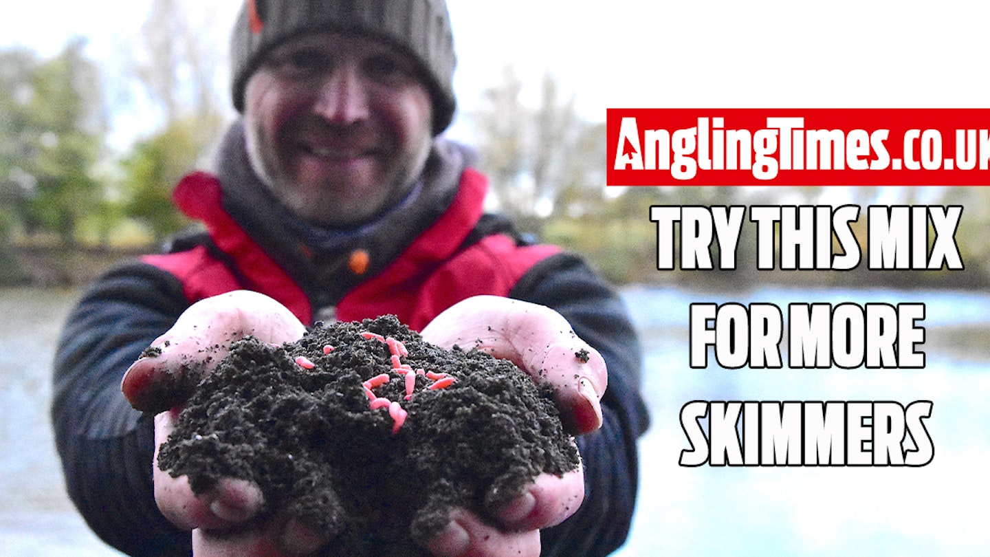 A groundbait-only approach for skimmers and bream in cold water - Rob Wootton