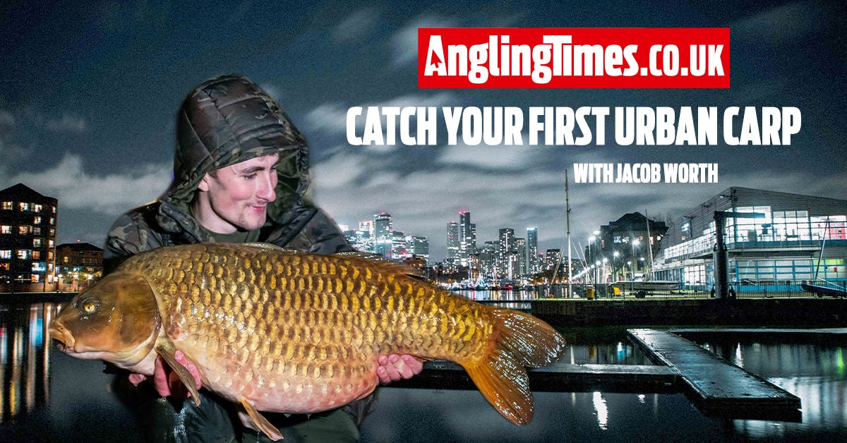 Urban carp fishing with Jacob Worth Angling Times