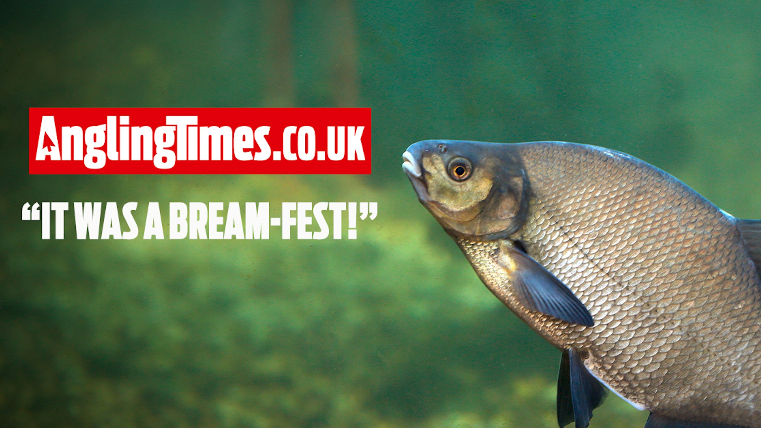 872lb of bream landed in mind-blowing Midlands fishing match