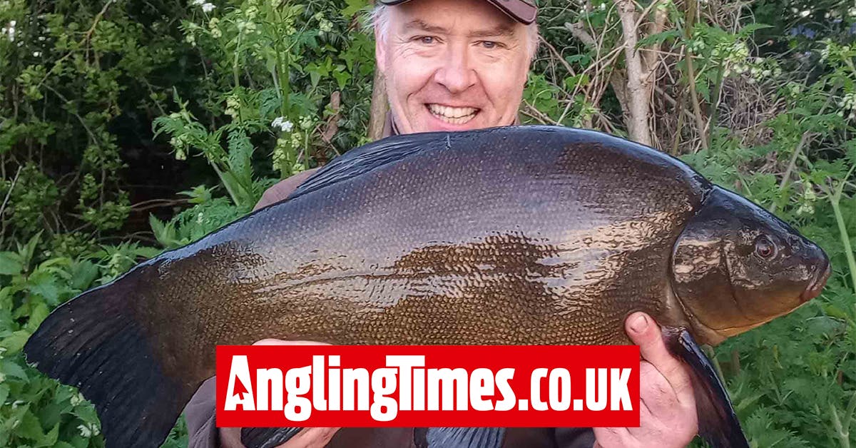 23lb 2oz brace of specimen tench Angling Times