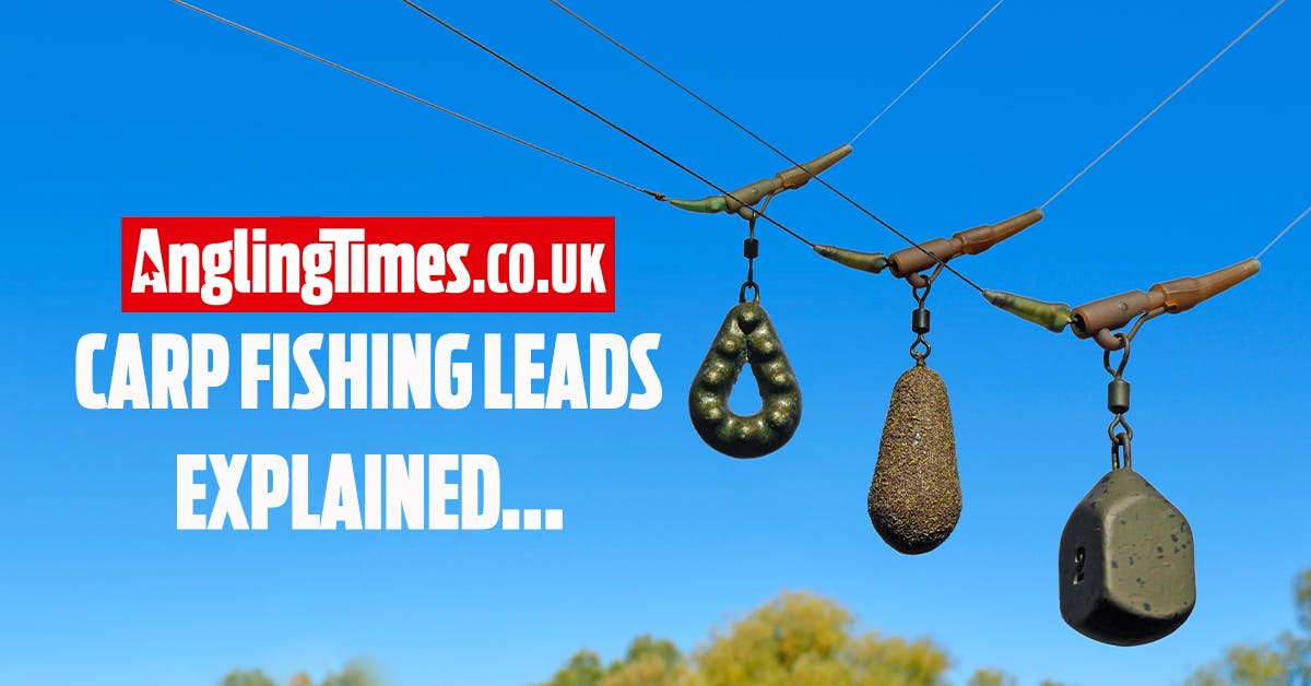 Carp fishing leads and weights explained Angling Times