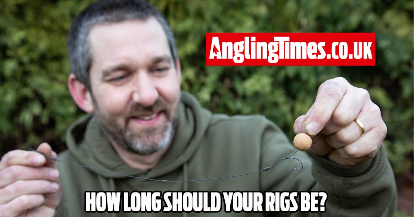 How long should your carp rigs be?