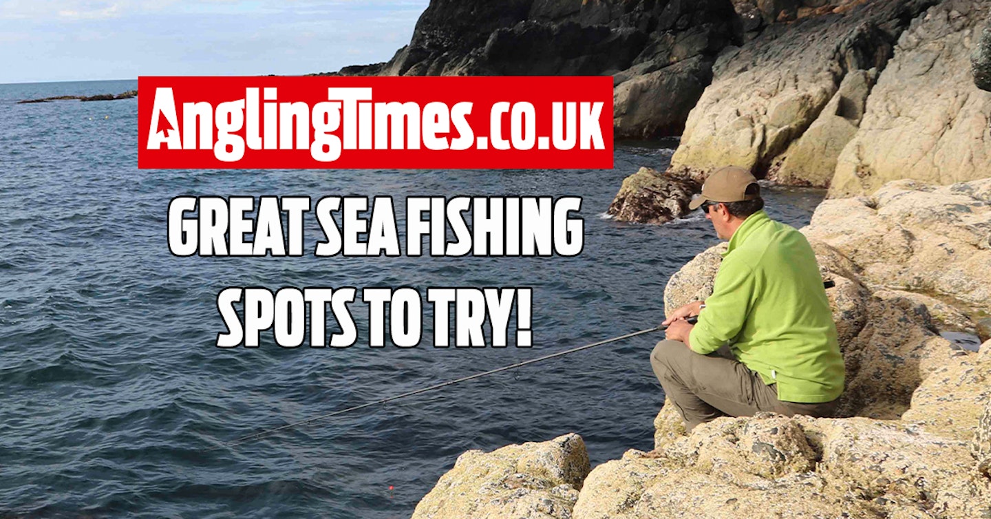 30 Sea fishing spots to try
