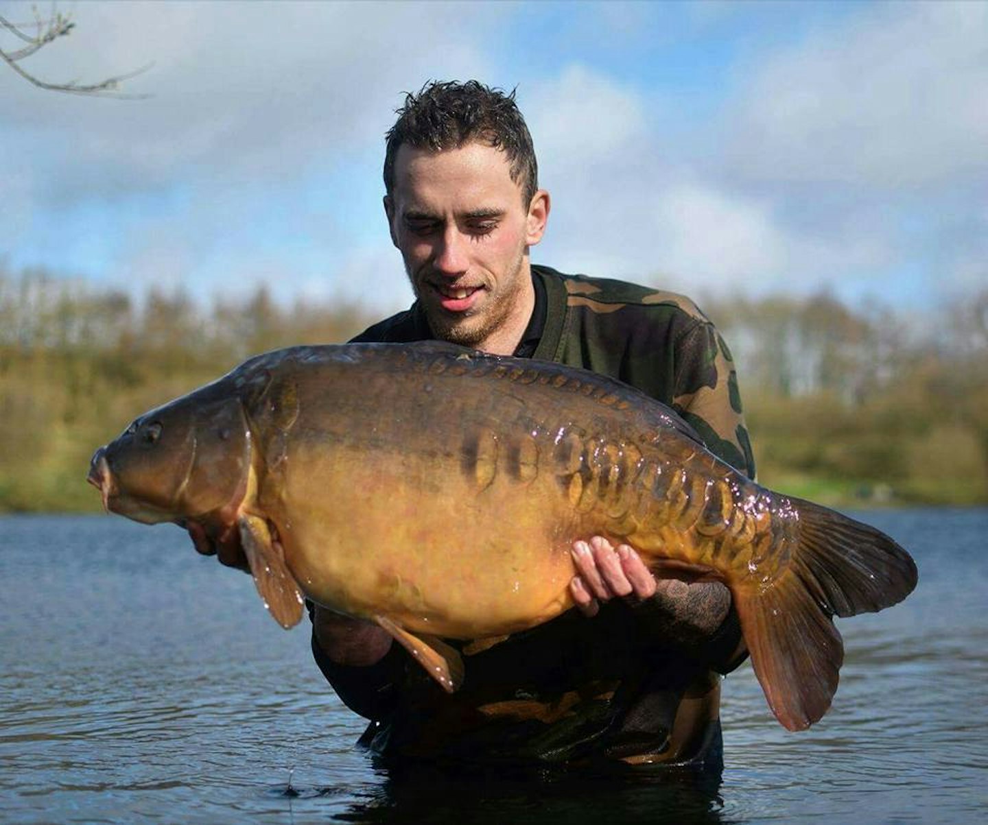 Curtis Hitchmough with upper-20 sally