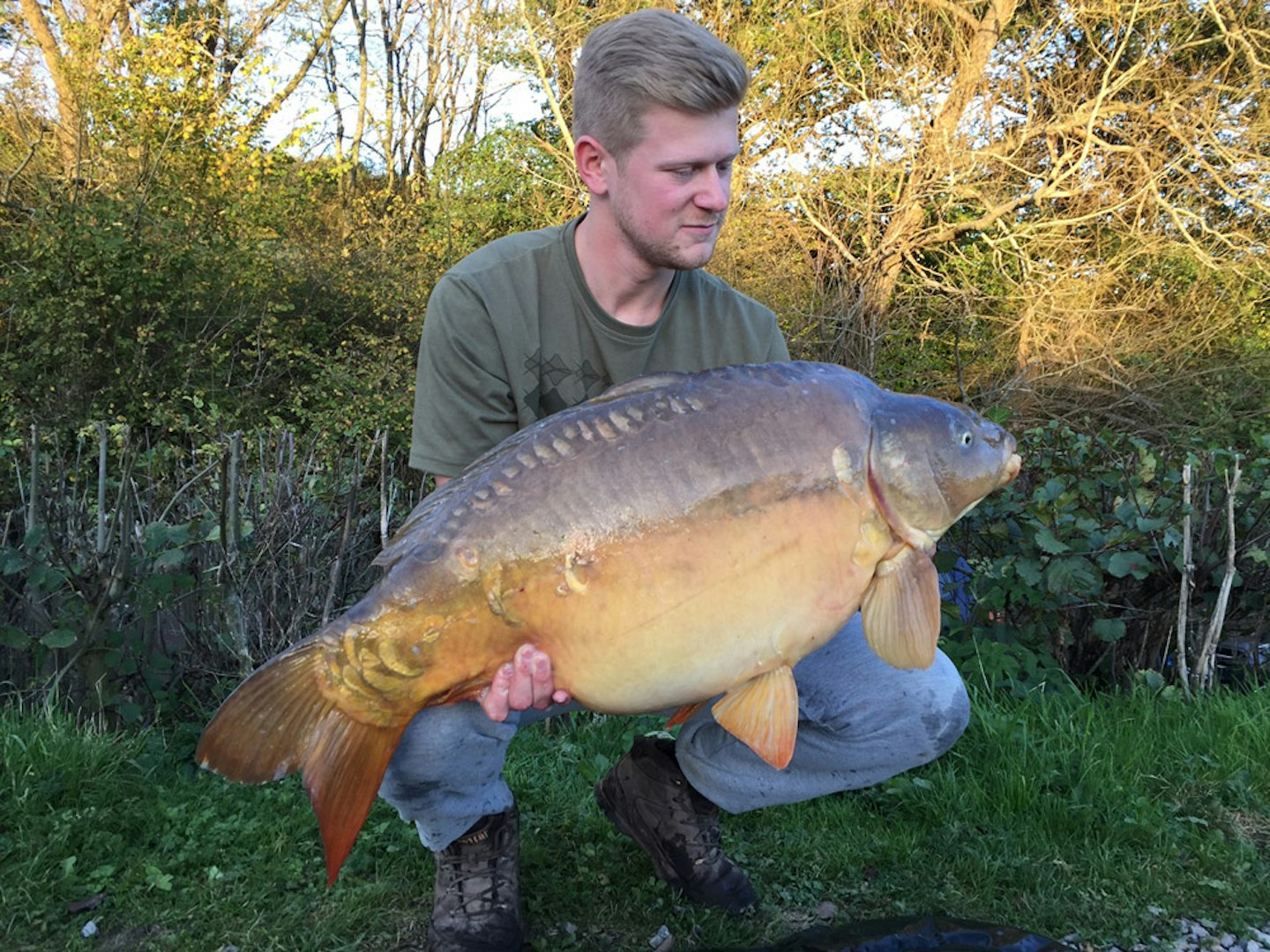 Dan Wickens with a 30