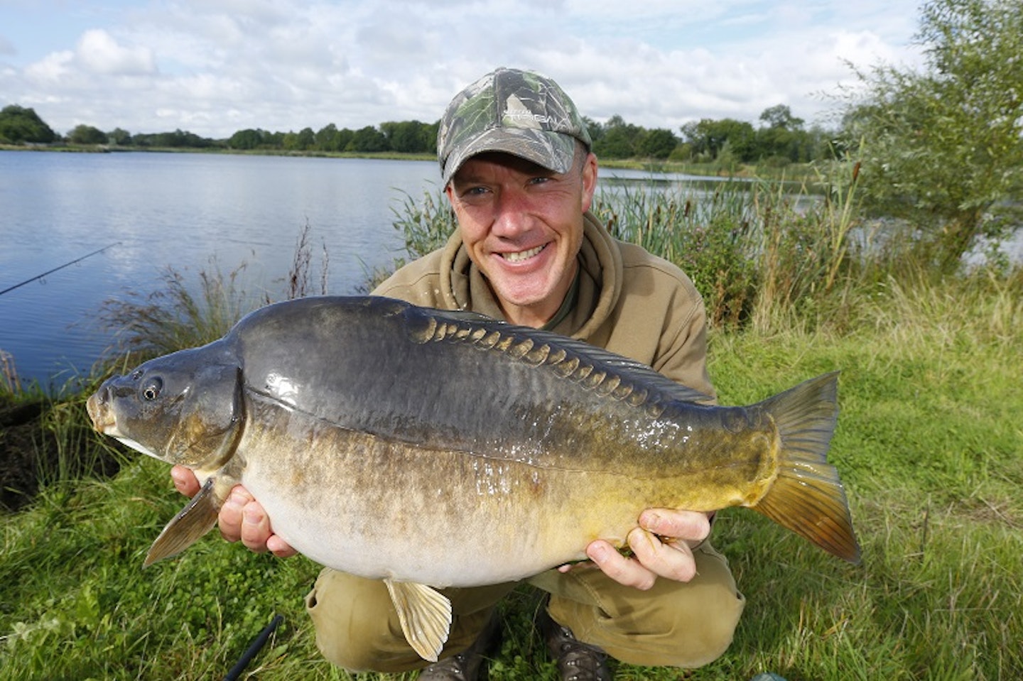 Iain Macmillan during test fishing