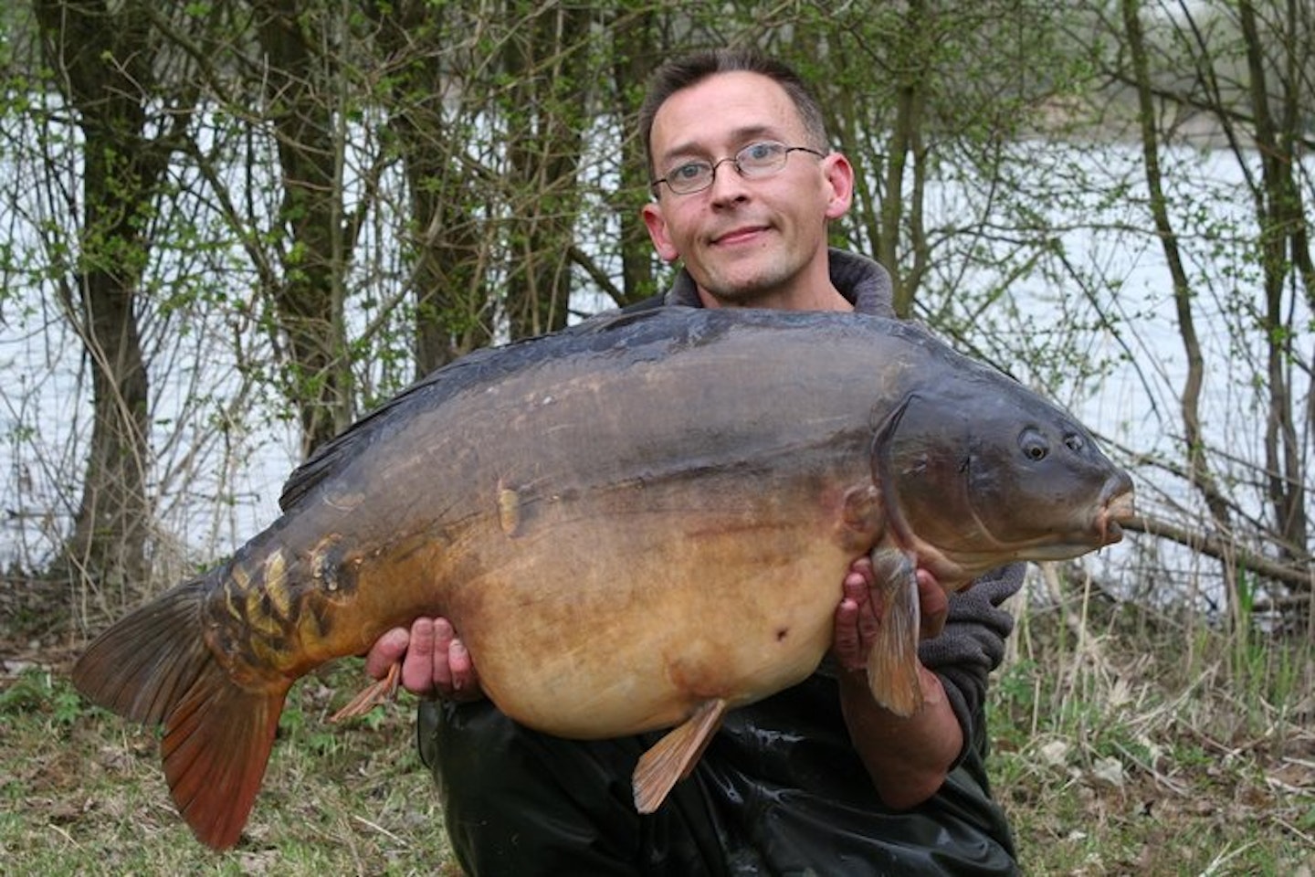 The lake's biggie is a 50lb+ common