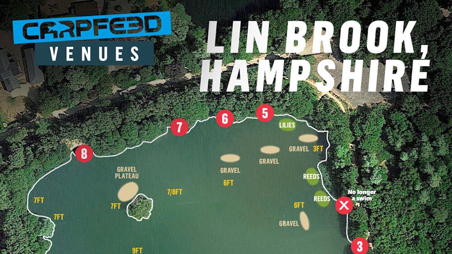 Lin Brook Carp Fishery: map and tactics guide
