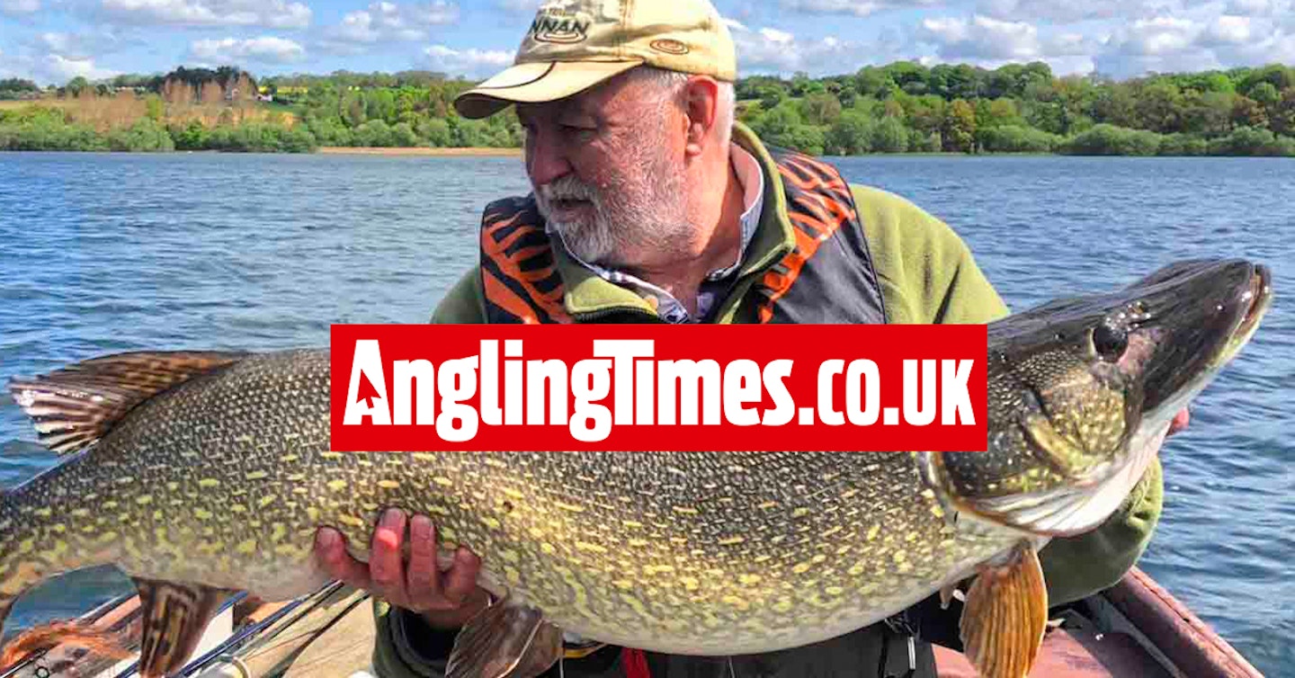 Fly fishing tactics fool giant Midlands pike