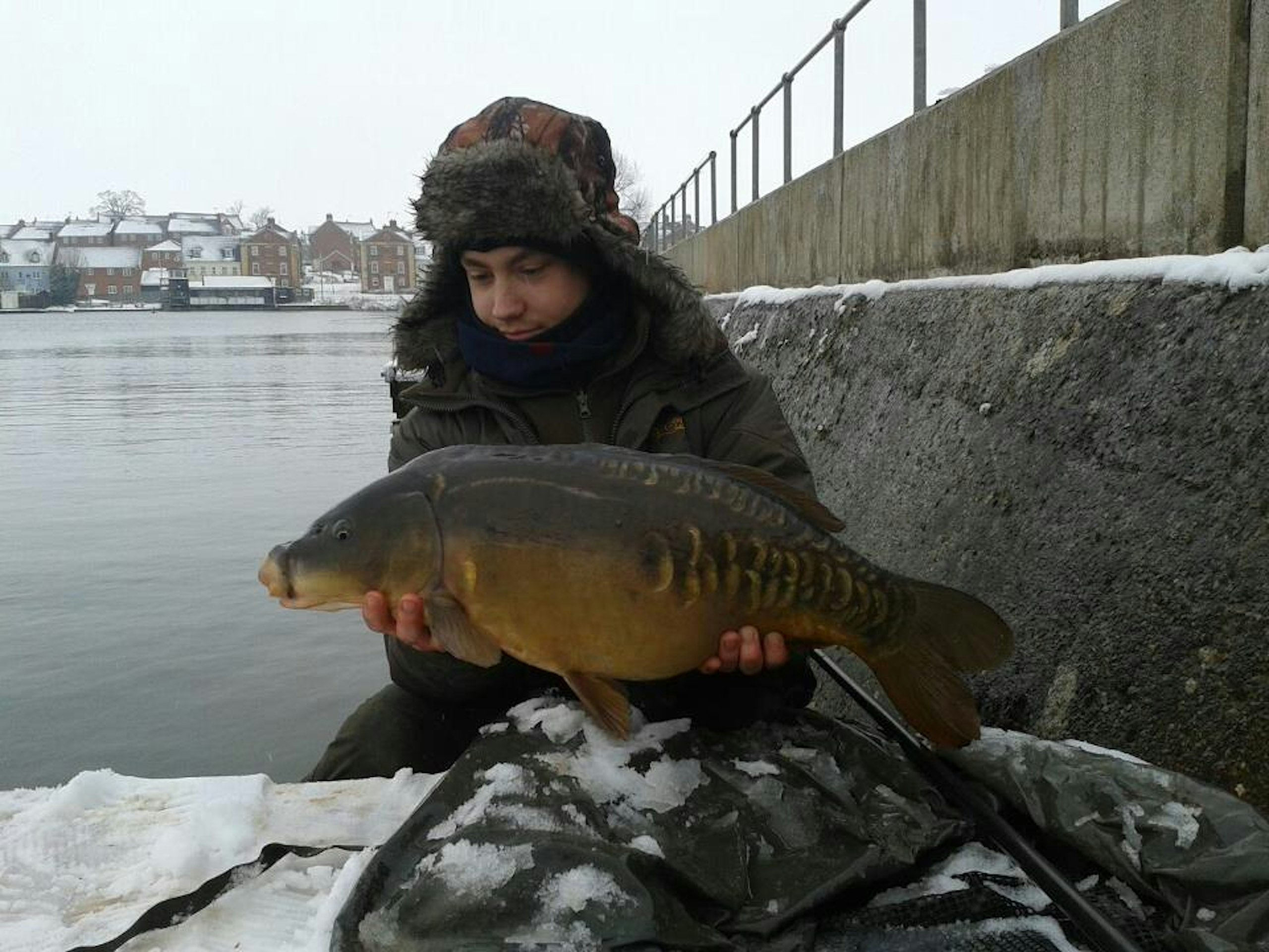 The fish are catchable all year round