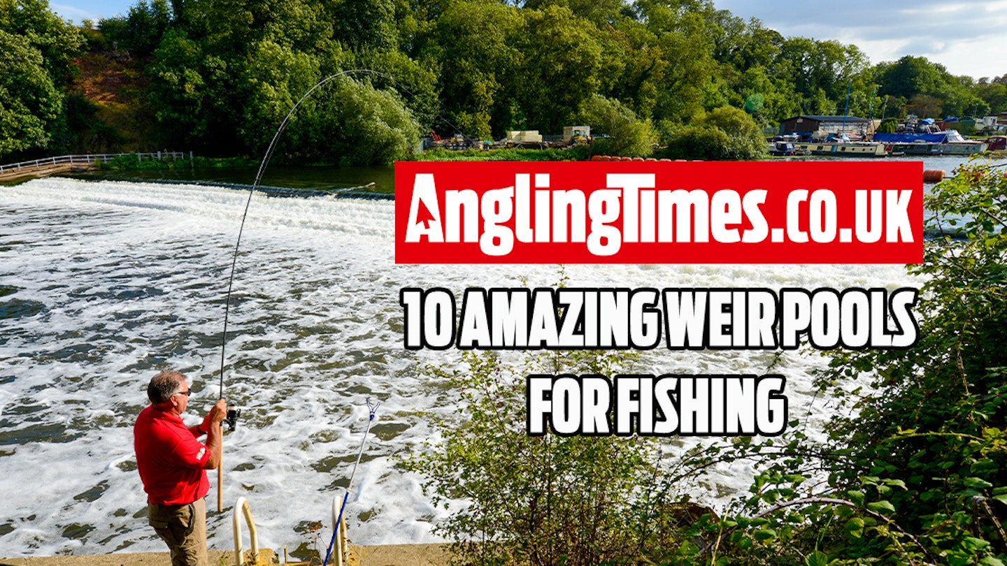 Fishing near me: 10 of the best weir pools for river fishing