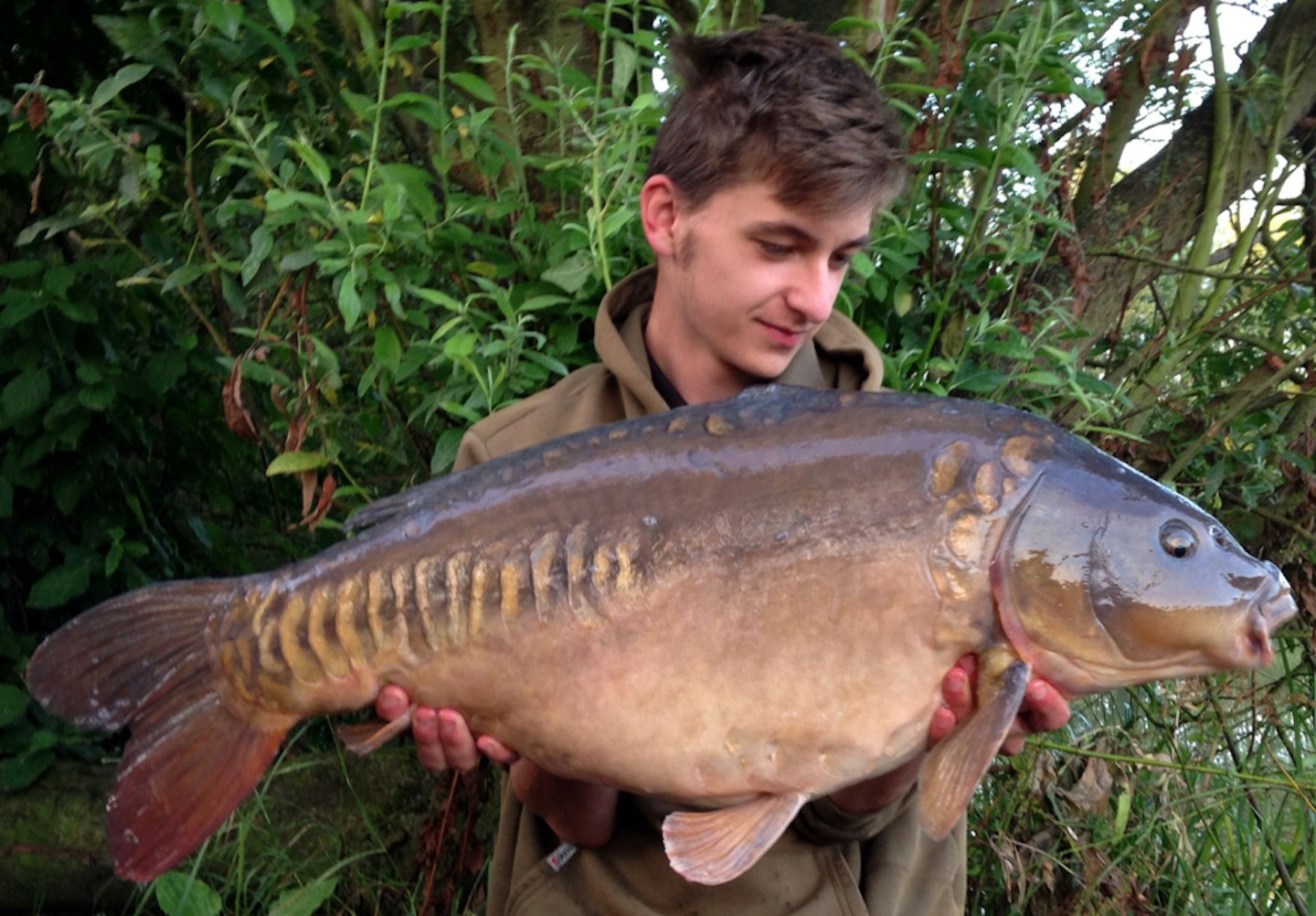 A 27lb 4oz Kingfisher mirror