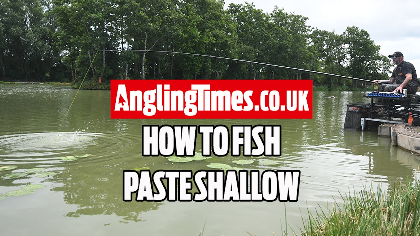6 Tips for fishing paste shallow
