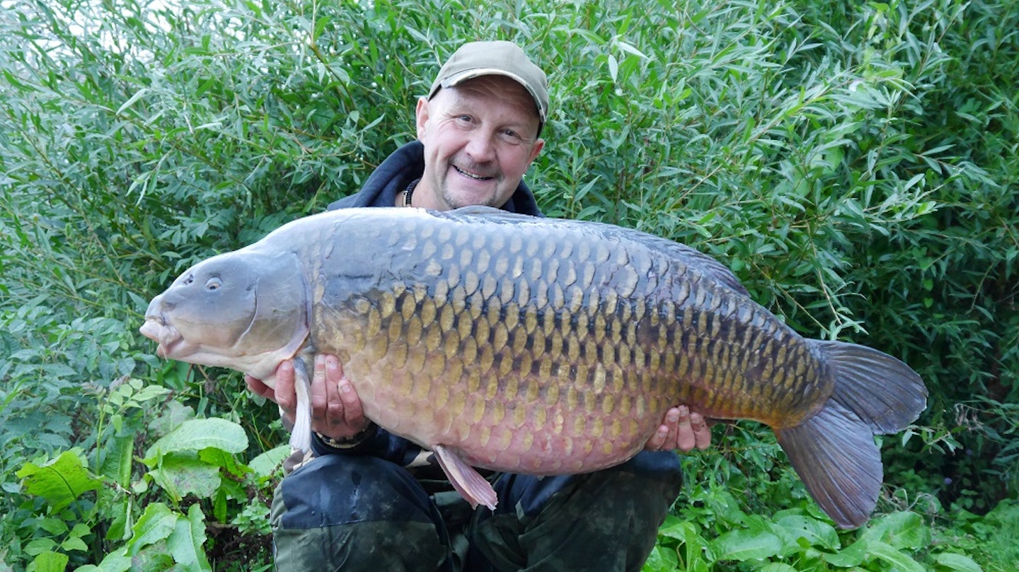 The lake's biggie is a 50lb+ common