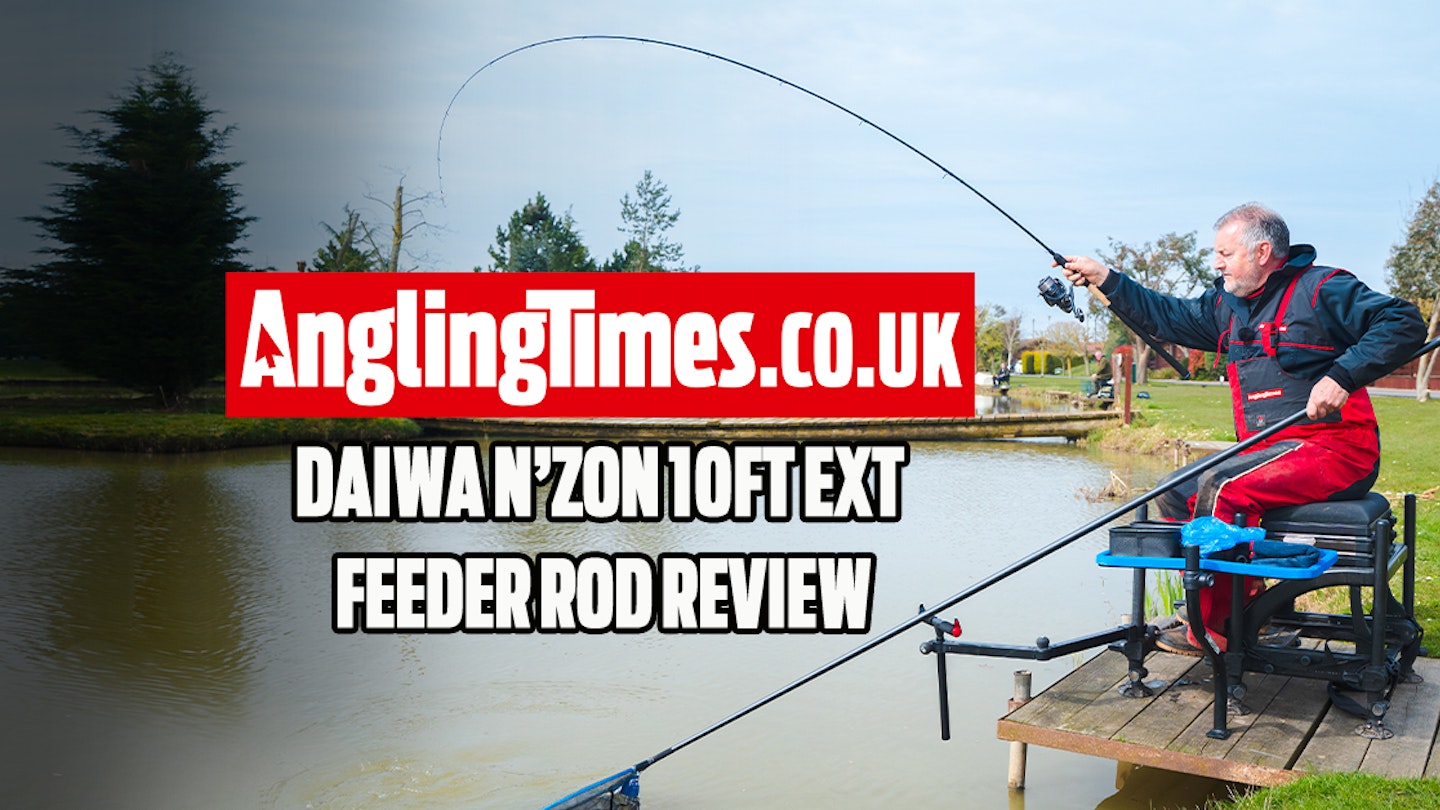 Daiwa N'zon 10ft EXT Feeder rod review | Angling Times Daiwa N'zon 10ft EXT Feeder rod review | Angling Times